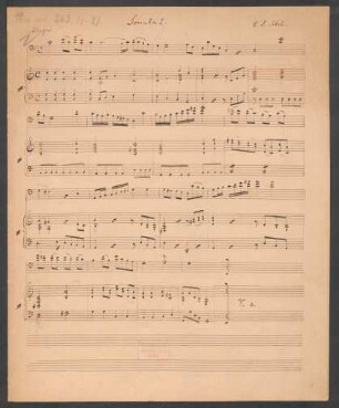 [Partitur] Sonata I C-Dur