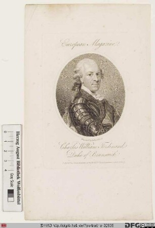 Bildnis Carl Wilhelm Ferdinand, Herzog von Braunschweig-Lüneburg (reg. 1780-1806)