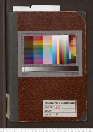 Protokollbuch der Gemeinde Lichtendorf