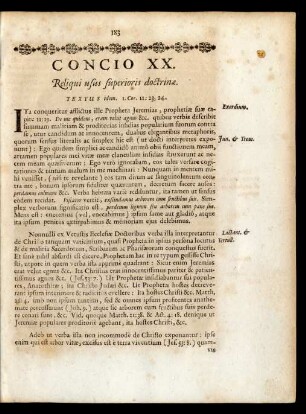 Concio XX.