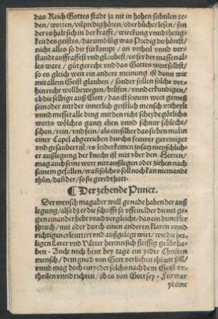 Der zehende Punct.