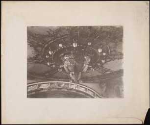 Stadttheater, Aachen Umbau: Ansicht Kronleuchter