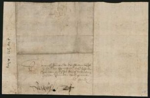 Brief, 25.1. (?) 1548