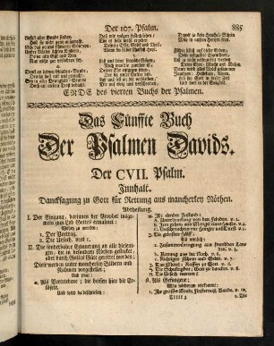 885-900, Der CVII. Psalm