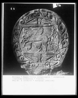 etruskisch-italische Grabstele