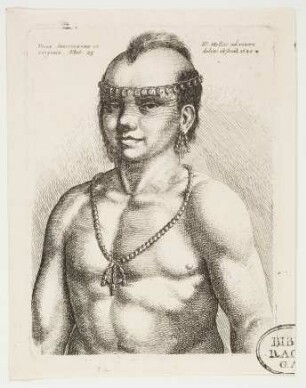 Ein Indianer aus Virginia