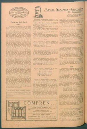 Manuel Fernández y González : En anécdotas