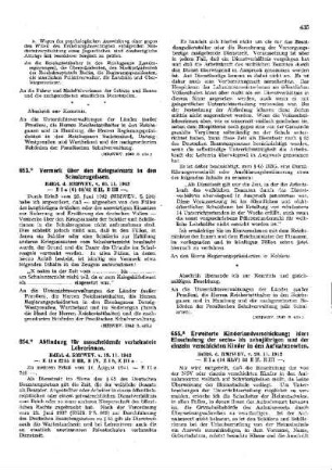 Abfindung für ausscheidende verheiratete Lehrerinnen : [Amtliche Erlasse] ; [Amtlicher Teil]