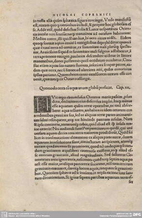 3. Quomodo terra cum aqua unum globum persiciat.