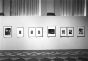 Dresden. Albertinum. Ausstellung (des Kupferstich-Kabinetts) "Andreas Feininger - photographs 1928-1988", 5.11.2000-14..2001. Raumaufnahme