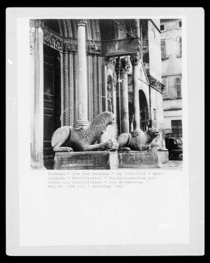 San Donnino / Cattedrale di san Donnino / Duomo di Fidenza — Tragfigur