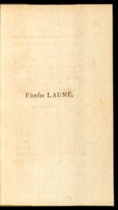 Fünfte Laune