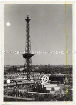Berlin, Charlottenburg, Funkturm und Ausstellungsgelände