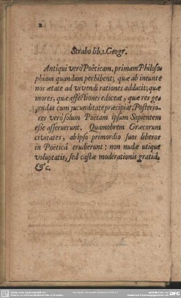 Strabo lib. I. Geogr
