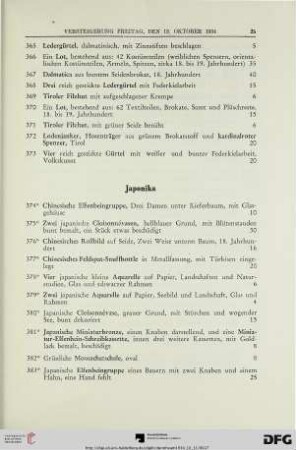 Japonika (Nr. 374-415)
