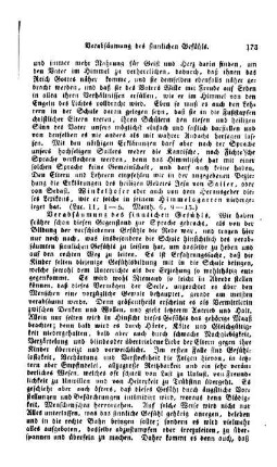 Verabsäumung des sinnlichen Gefühls