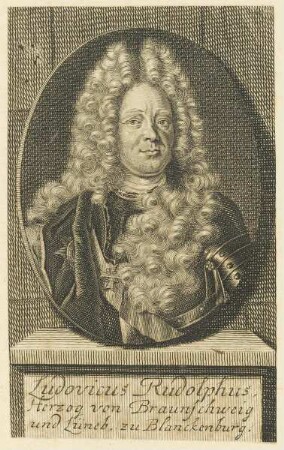 Bildnis des Ludovicus Rudolphus, Herzog von Braunschweig und Lüneb.