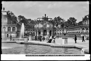 Dresden, Zwinger, Wallpavillon