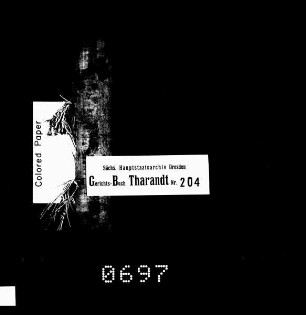 Gerichtshandelsbuch von Oberhermsdorf (bei Freital)