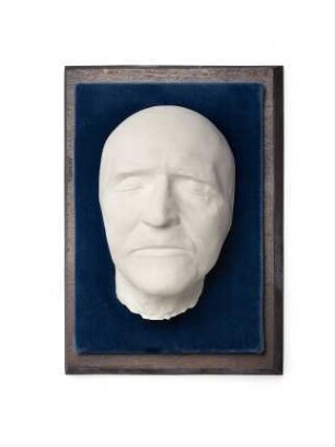 Totenmaske Ernst Elias Niebergall