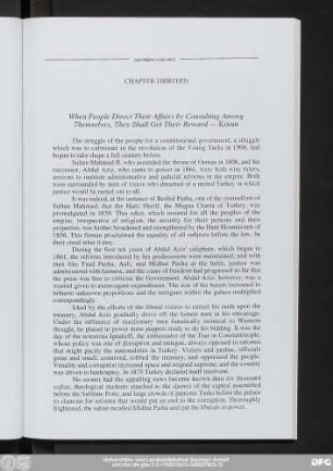 Chapter Thirteen When People Direct Their Affairs by Consulting Among Themselves, They Shall Get Their Reward – Koran