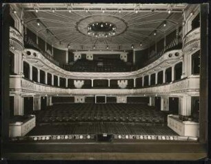 Stadttheater, Baden bei Wien: Ansicht Zuschauerraum