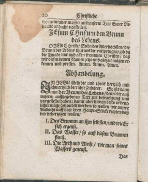 Abhandelung.