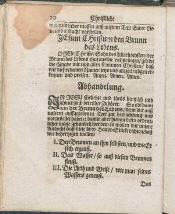 Abhandelung.