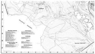 Übersichtsplan der Stadt Siegen