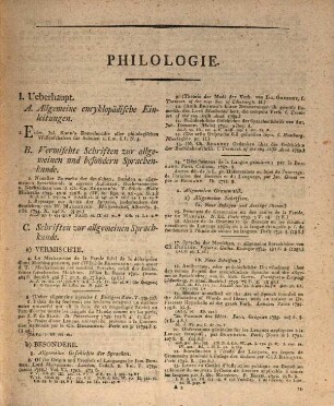 Allgemeines Repertorium der Literatur. [4.] 1791/95 (1799) = Fach 1-9