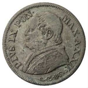 Fundmünze, 10 Soldi, 1867