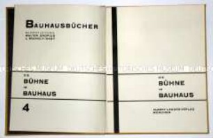 Die Bühne im Bauhaus (Bauhausbücher, 4)