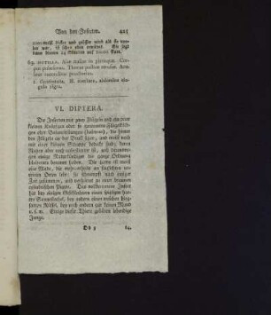 VI. Diptera.