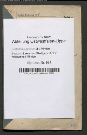 Sonstige: Behren, Johann Heinrich von; Sonstige: Behren, Caroline Wilhelmine, geb. Schlensker: