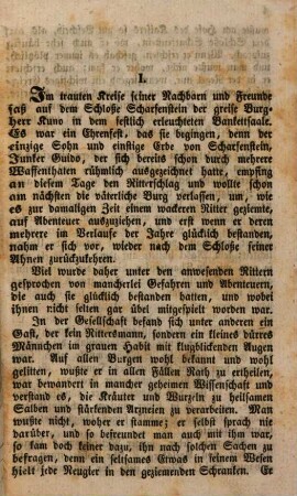 Guido von Scharfenstein, der mächtige Bezwinger der Zauberer und Hexen, und die wunderbare Rose : eine Ritter- und Zaubergeschichte aus guter alter Zeit
