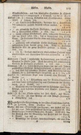Maas-Getreyde-Vergleichung - Mizlers (Lorenz)