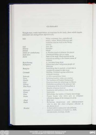 Glossary