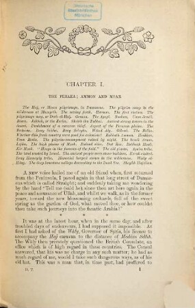 Travels in Arabia deserta, Vol. 1.