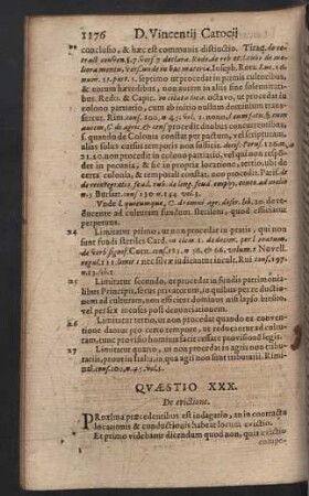 Quaestio XXX. - XXXIV.
