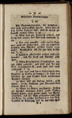 § 46. Besondere Verrichtungen.