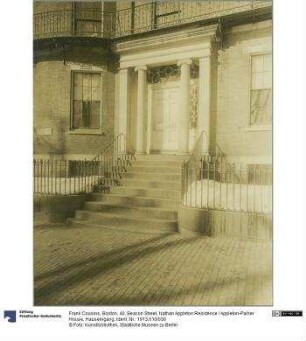 Boston, 40, Beacon Street, Nathan Appleton Residence / Appleton-Parker House, Hauseingang