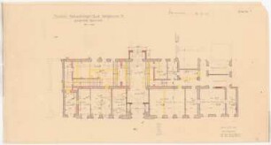 Auswärtiges Amt, Berlin-Mitte Umbau: Teilgrundriss Erdgeschoss 1:100