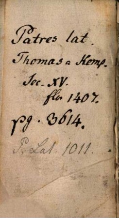 Kempis Dell'imitatione di Christo