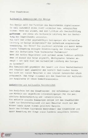 Kulturelle Sensibilität für Design