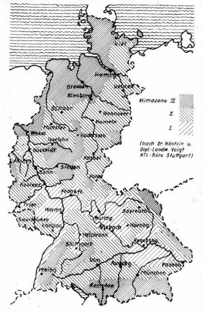 Klimazonen in Deutschland