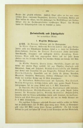 Kolonialbesitz und Schutzgebiete der europäischen Mächte