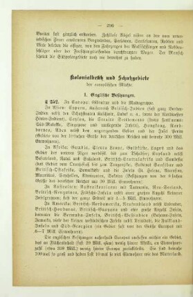 Kolonialbesitz und Schutzgebiete der europäischen Mächte