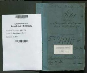 Heiligendörfer, Ernst geb. 24.06.1835; Bergreferendar; ausgeschieden 1865; Prüfungs- u. Personalakten Band 1