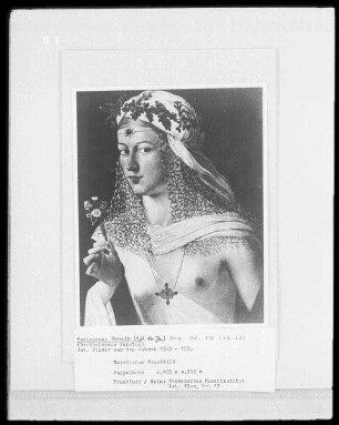 Bartolomeo Veneto: Weibliches Brustbild (Lucrezia Borgia?)
