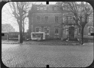 Neustadt in Sachsen, Bahnhofstraße 36. Postamt (1891). Straßenfront (Teilansicht)